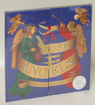 Item #65192 A Host of Angels: Advent Calendar. Caroline Repchuk, Janie Louise Hunt