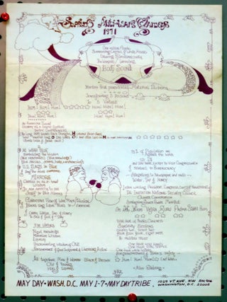 Item #66862 Spring Anti-War Games 1971. Allen Ginsberg