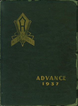Item #71749 1937 Arcata Union High School Advance Yearbook (Arcata, CA). Arcata Union High School