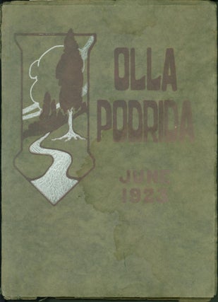Item #75677 1923 (June) Berkeley High School Olla Podrida Yearbook. Robert Green