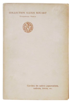 Item #79491 Catalogue Des Gardes De Sabre, Sabres, Kozukas, fers De Fleche, Inros composant La...