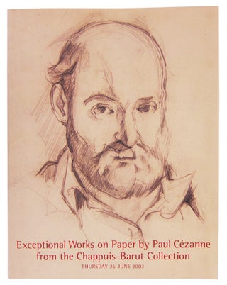 Item #79829 Exceptional Works on Paper by Paul Cezanne from the Chappuis-Barut Collection,...