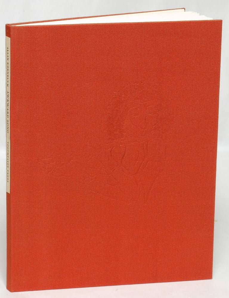 Item #97087 Awkward Song: A Collection of Poems. Allan Kornblum.